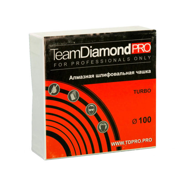 Чашка алмазная 100 мм шлифовальная TeamDiamondPRO Турбо — изображение 3